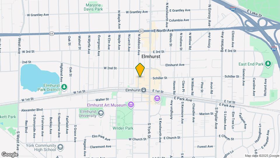 127 N Addison Ave, Unit 127-3 N. Addison Ave Map and Location Details