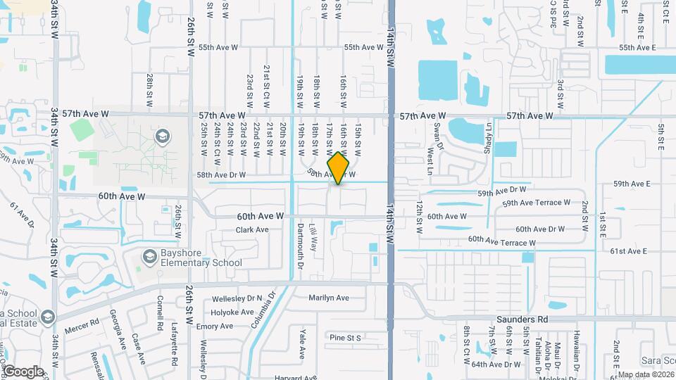 5872 Easy St Map and Location Details