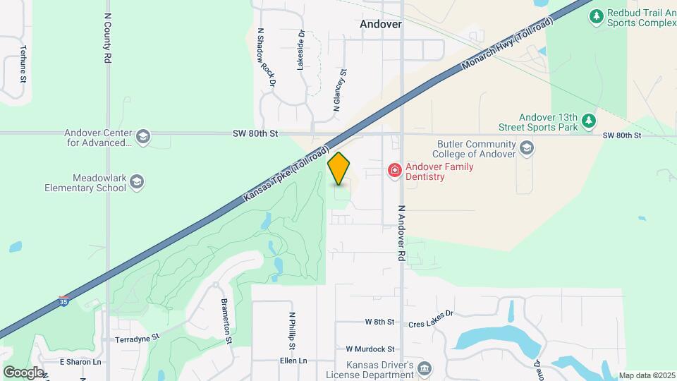 1124 N Broadview Ln Map and Location Details