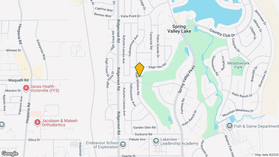 12899 Rain Shadow Rd Map and Location Details
