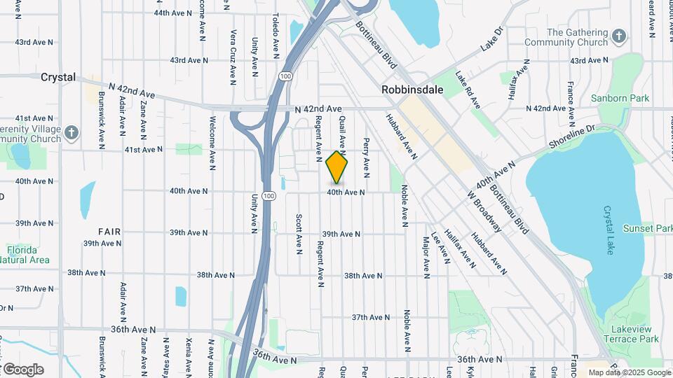 4003 Quail Ave N Map and Location Details