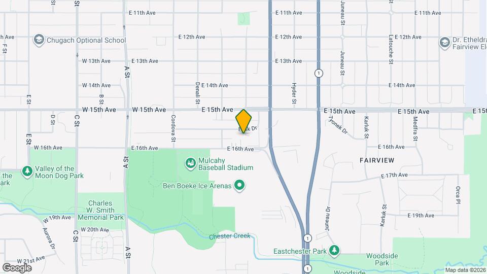 540 Eyak Dr Map and Location Details