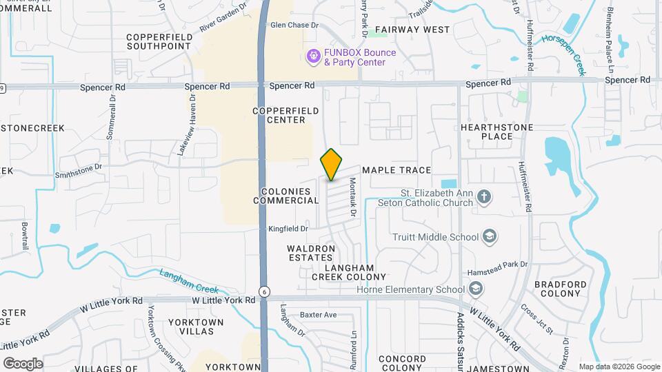 15355 Falmouth Ave Map and Location Details