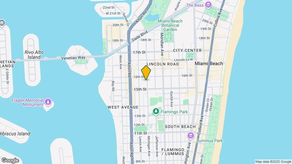 1544 Michigan Ave Map and Location Details