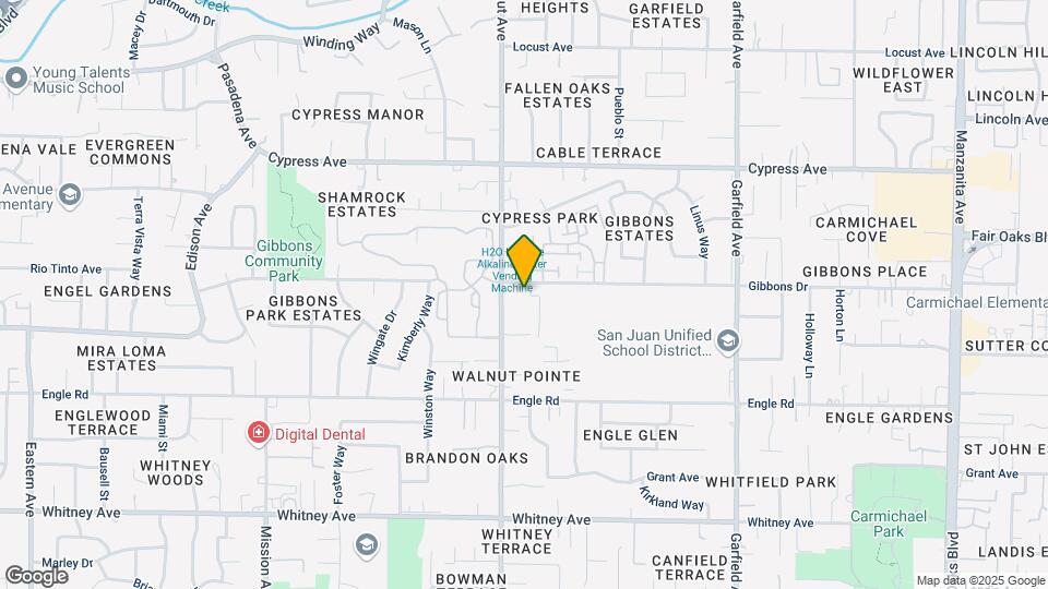 Walnut Garden Apartments Map and Location Details