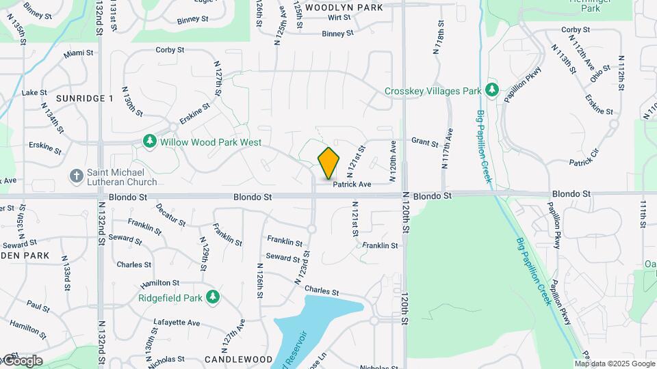 12226 Patrick Ave Map and Location Details