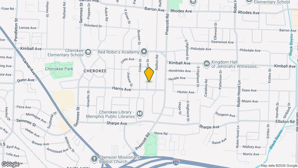 1490 Fox St Map and Location Details