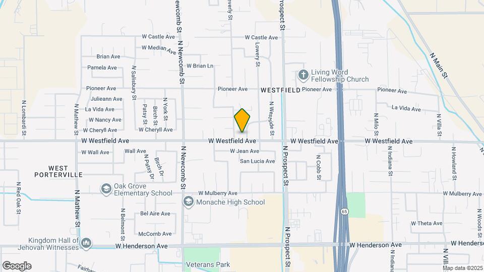 1211 Atkins Way Map and Location Details