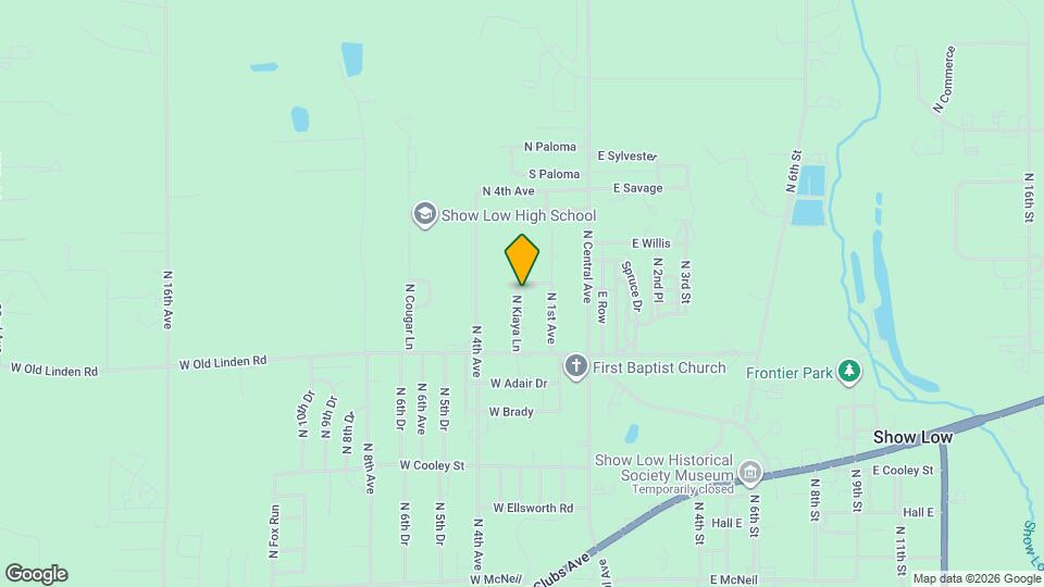 961 N Kiaya Ln Map and Location Details