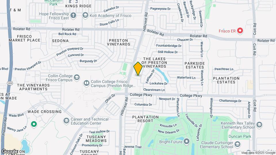 11021 Denmere Ln Map and Location Details
