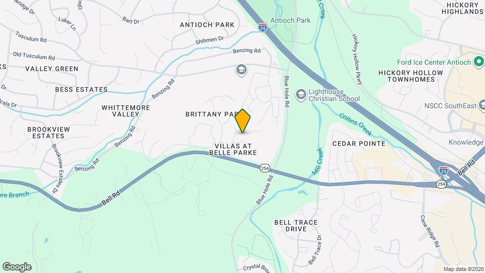 1345 Bell Rd Map and Location Details