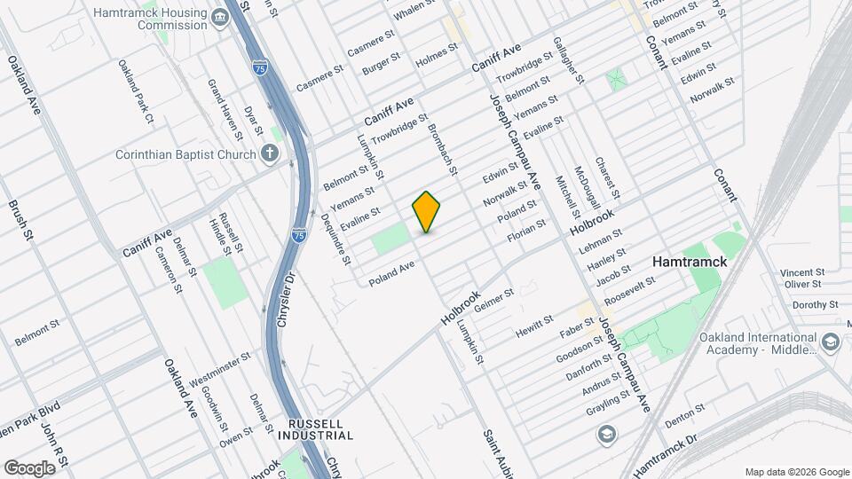 2228 Norwalk St Map and Location Details