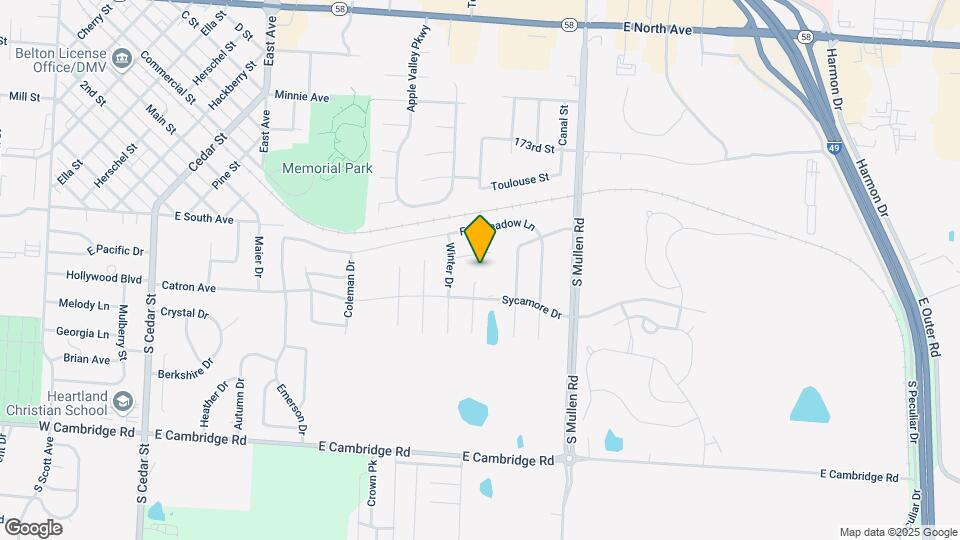 605 Poplar Ct Map and Location Details