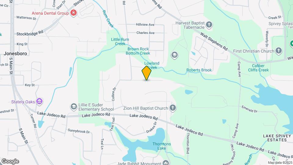 1711 Hearthstone Way Mapa y Detalles de la Ubicación