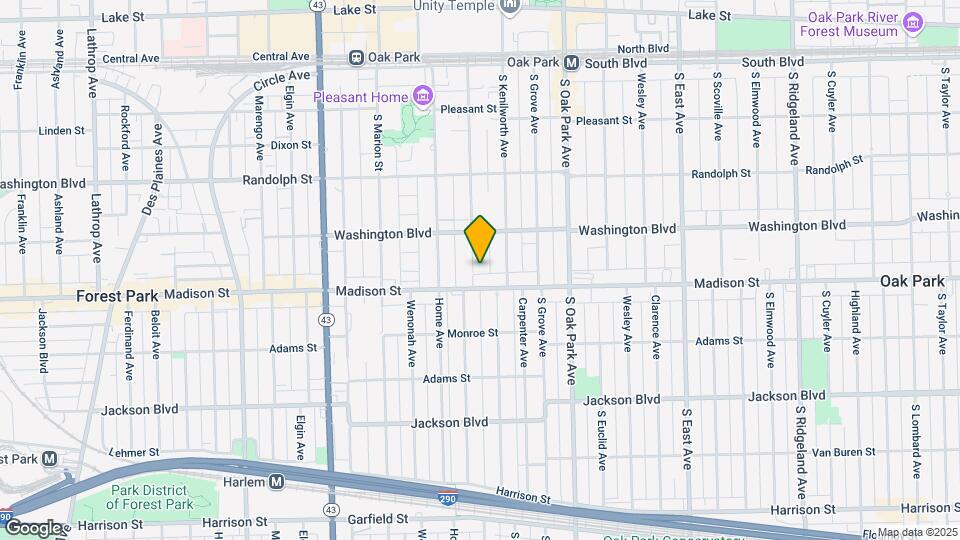432 S Clinton Ave Map and Location Details
