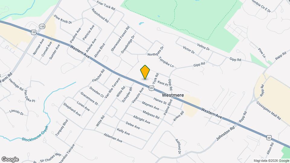 1869 Western Ave Map and Location Details