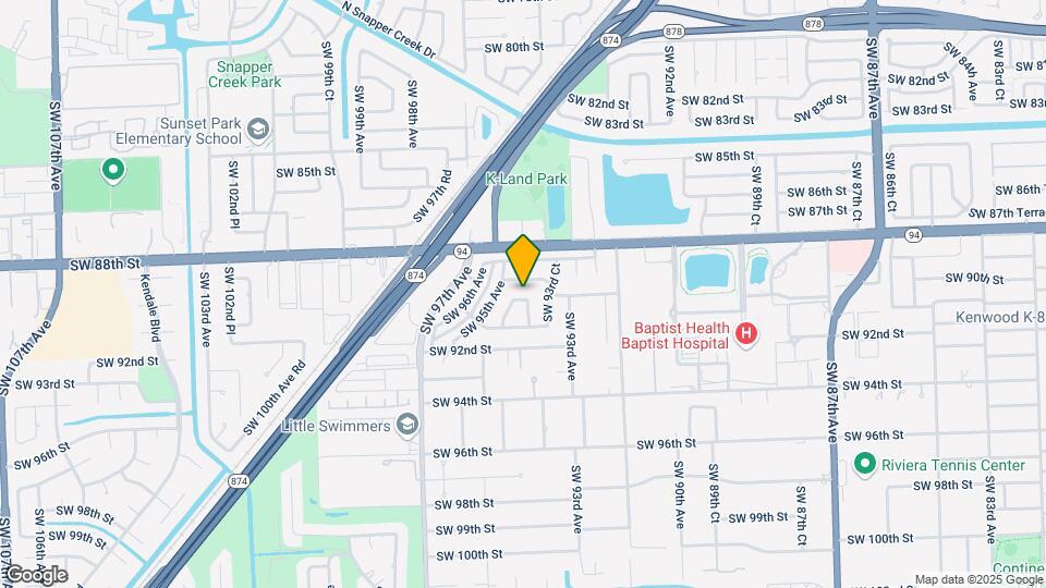 9425 SW 90th St Map and Location Details