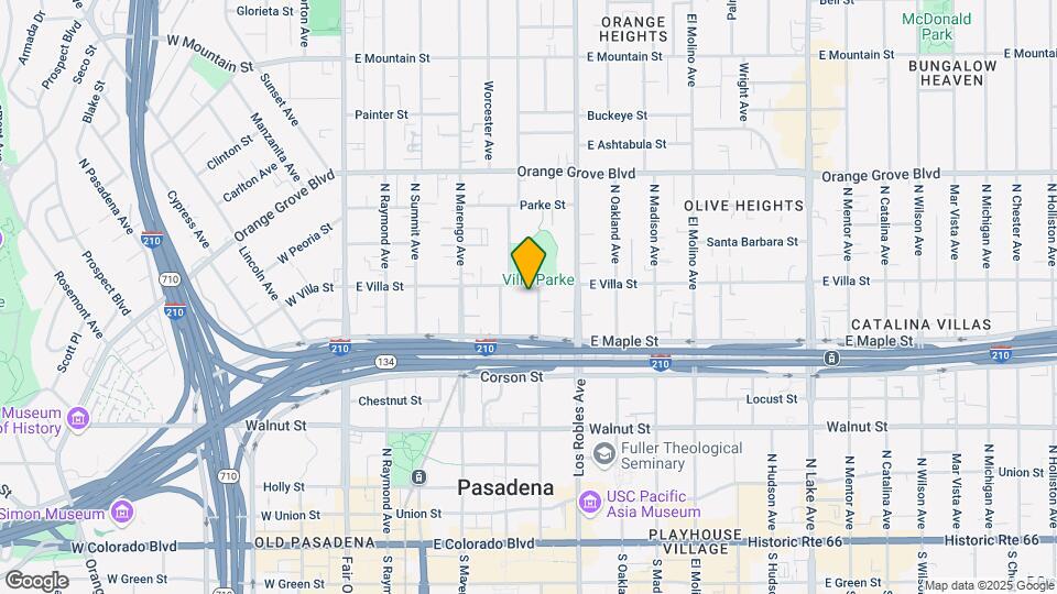 461 N Euclid Ave Map and Location Details