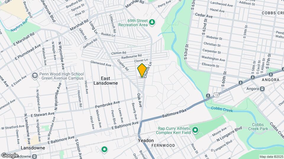 7010 Emerson Ave Map and Location Details