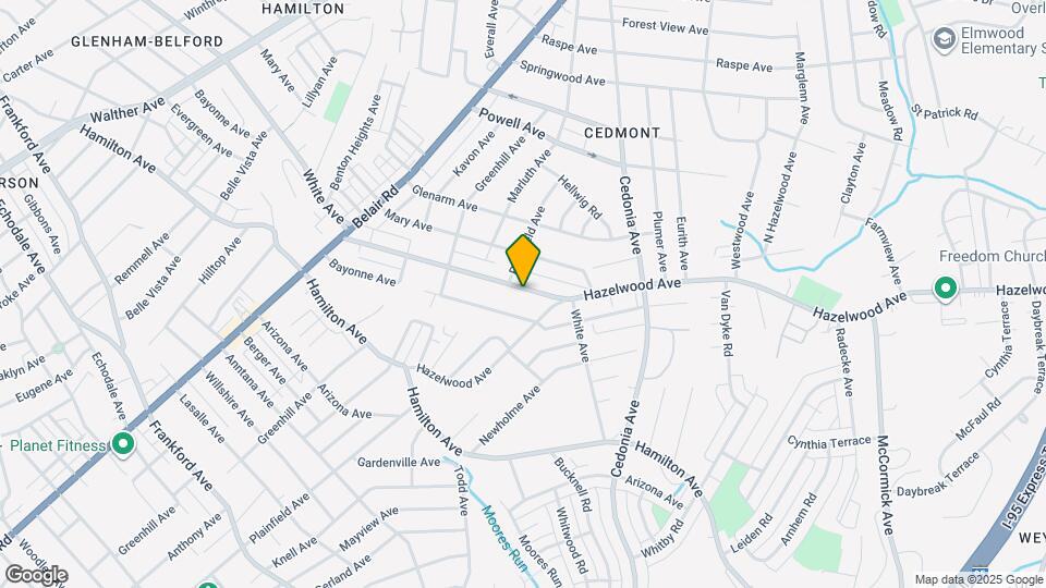 4603 White Ave Map and Location Details