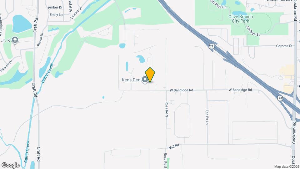 6044 Humphreys Dr Map and Location Details