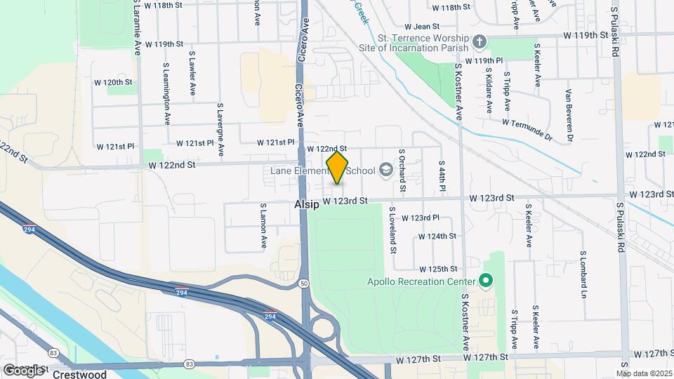 12254 S McDaniels St, Unit #1 Map and Location Details