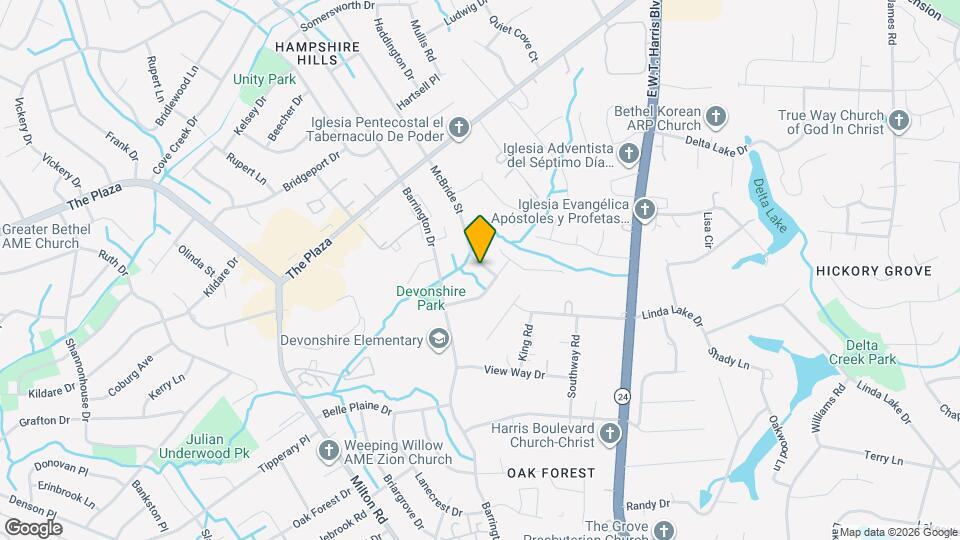 6522 McBride St Map and Location Details