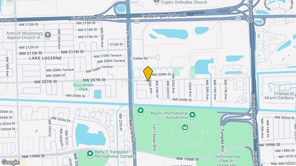 2501 NW 206th St Map and Location Details