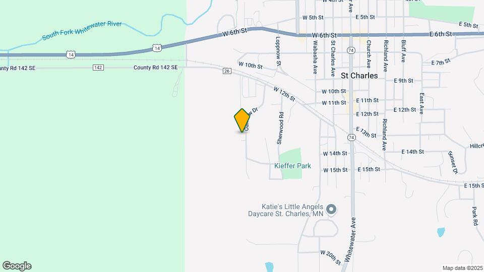 1260 Oakview Drive Map and Location Details