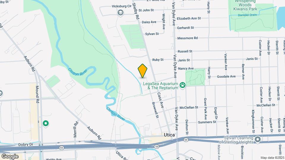 45835 Brownell St Map and Location Details