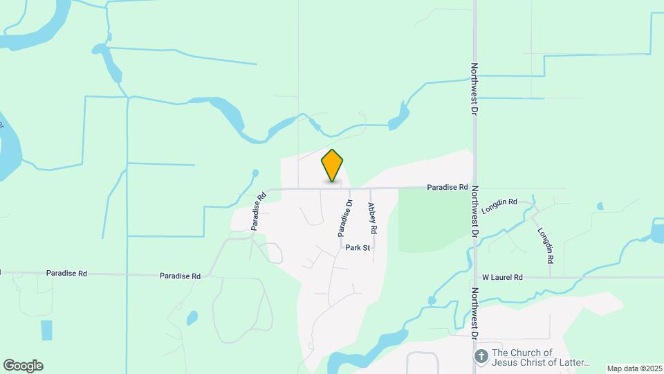 1252 Paradise Rd Map and Location Details
