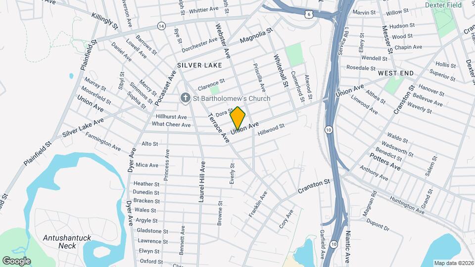 348 Union Ave Map and Location Details