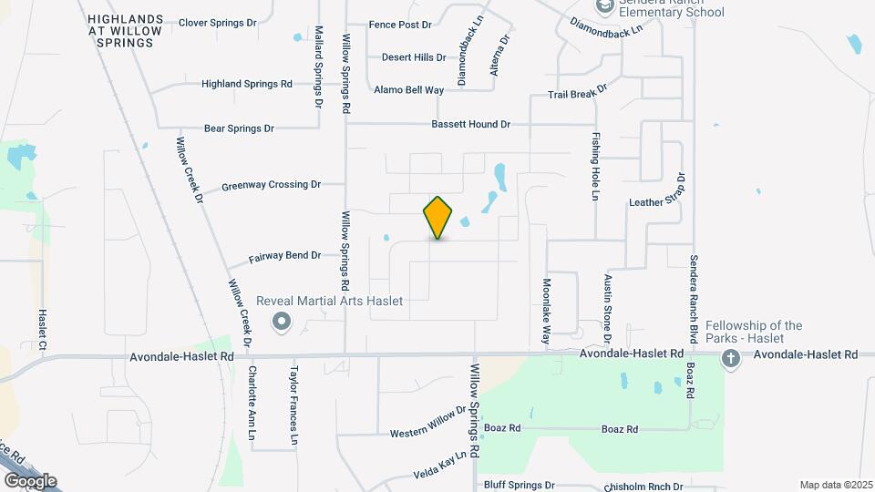 1529 Escondido Dr Map and Location Details