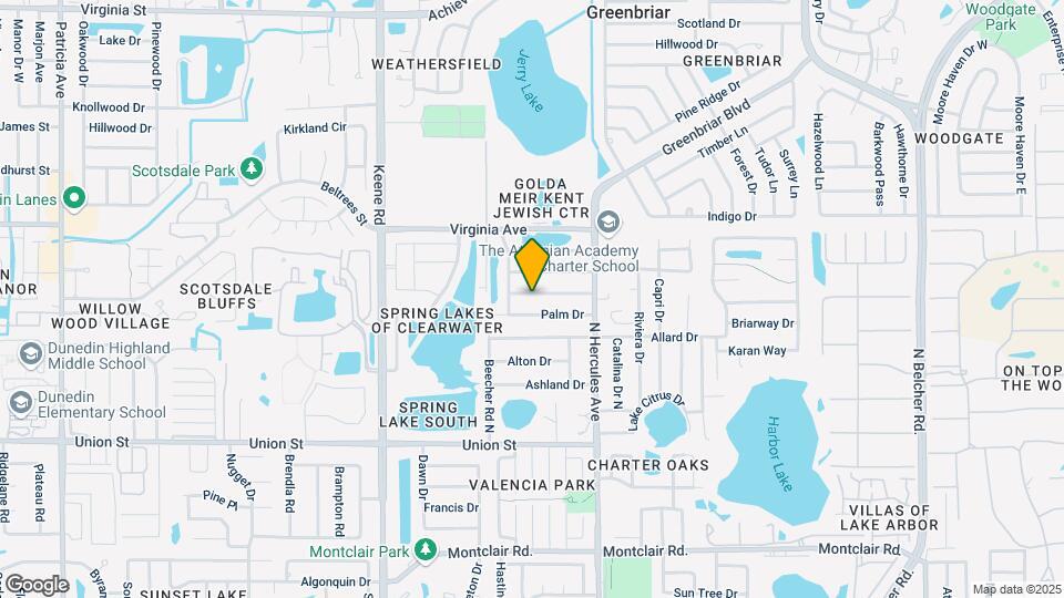 1917 Ridgewood Dr Map and Location Details