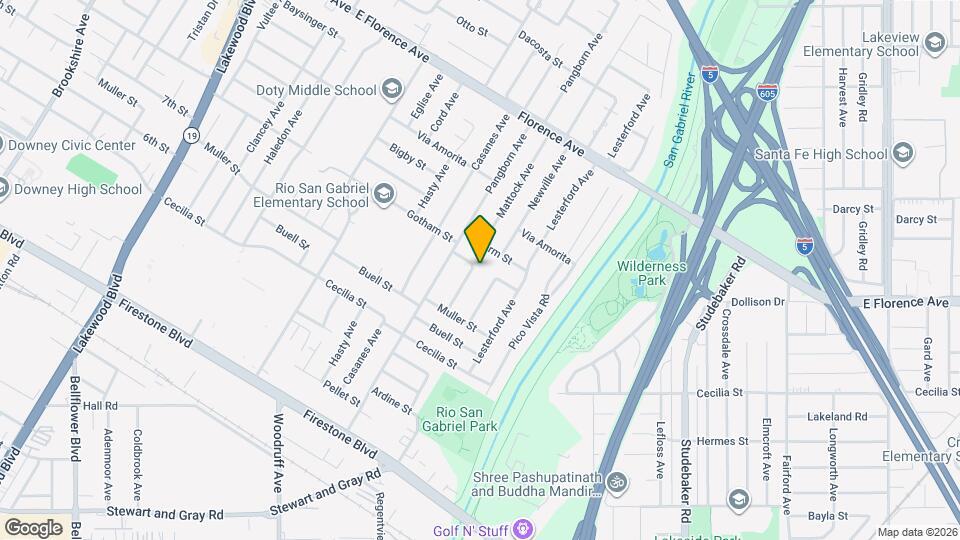 10508 Mattock Ave, Unit A Map and Location Details