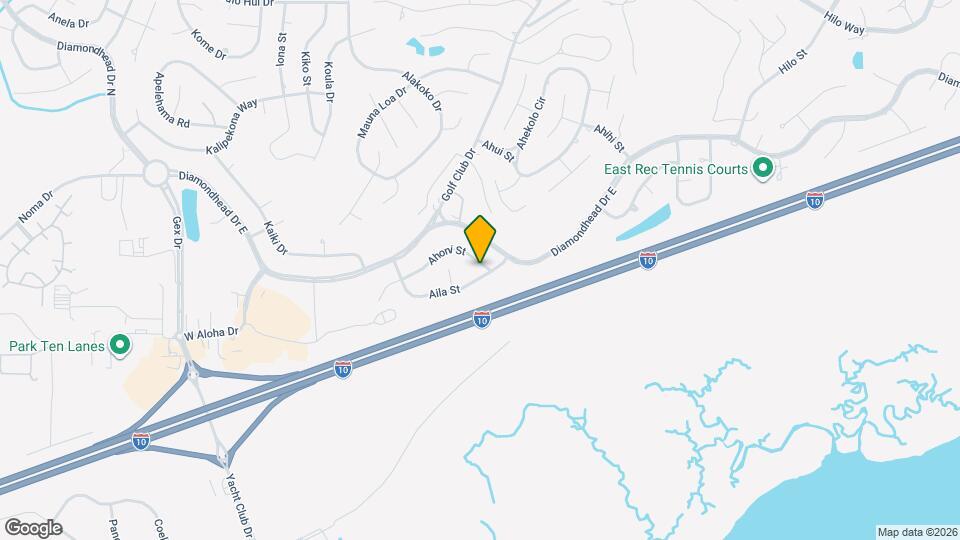 5624 Ahoni St Map and Location Details