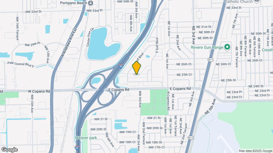 321 NW 25th Ct Map and Location Details