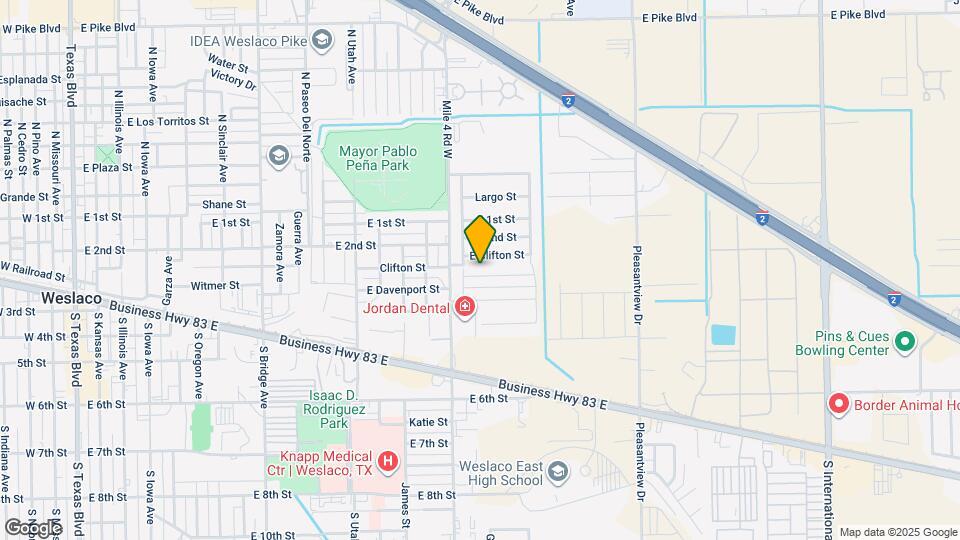 1805 E Davenport St, Unit 1 Map and Location Details