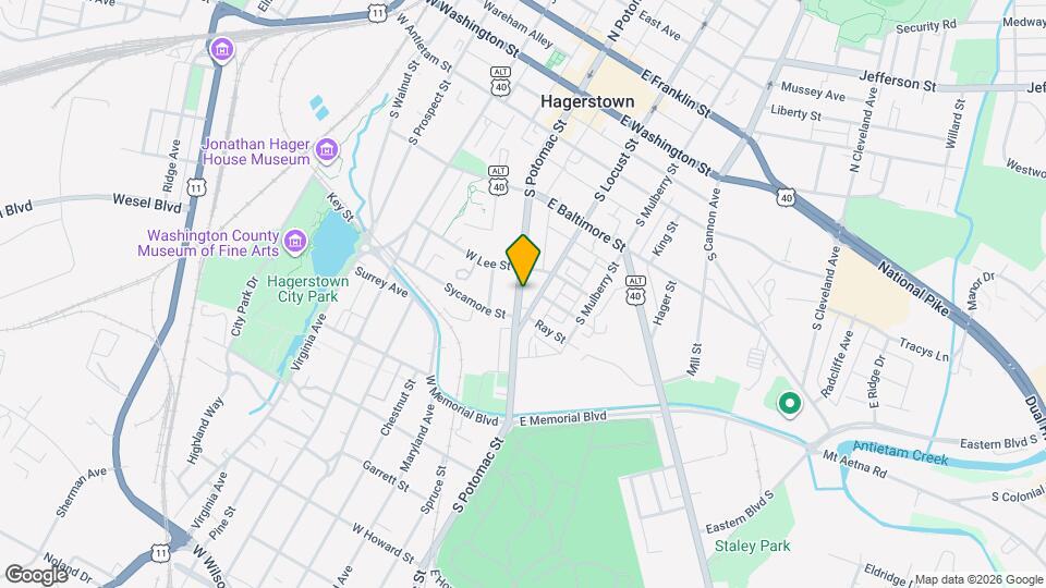 326 S Potomac St, Unit Unit 1 Map and Location Details