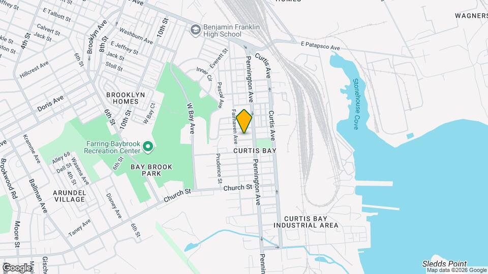 1516 Hazel St Map and Location Details