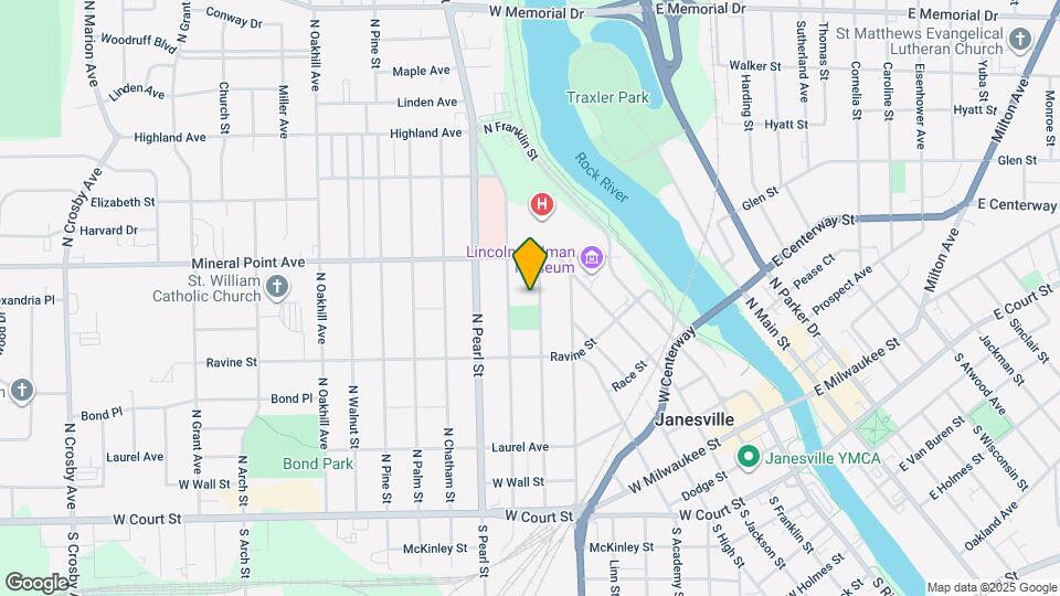 453 N Washington St, Unit Unit 1 Map and Location Details