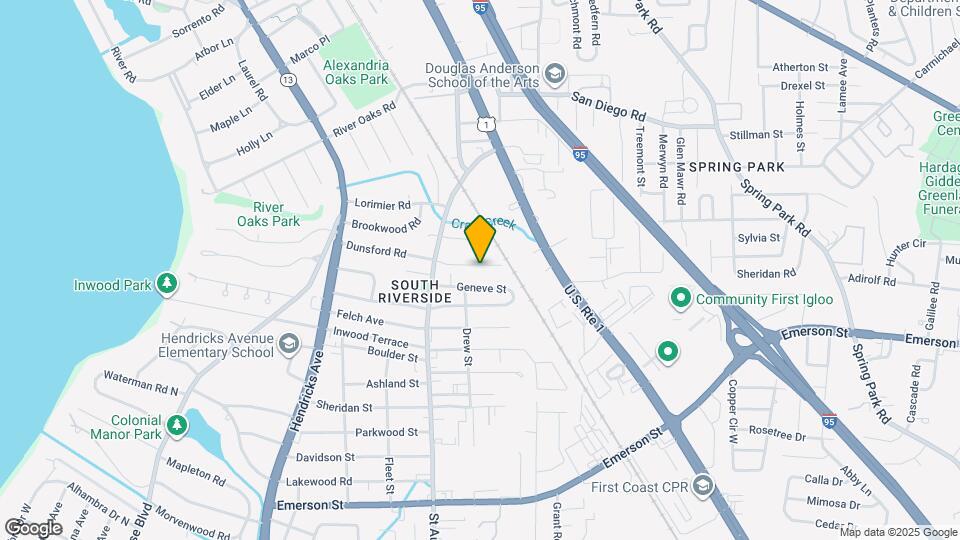 2166 Dunsford Terrace Map and Location Details