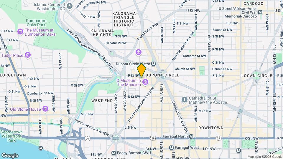 1415 21st St Nw Map and Location Details