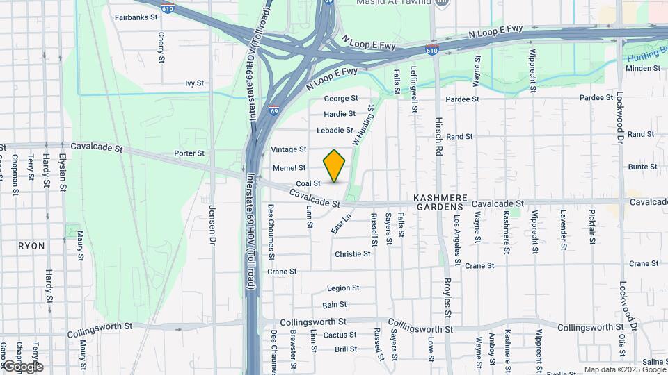 3406 Coal St Map and Location Details
