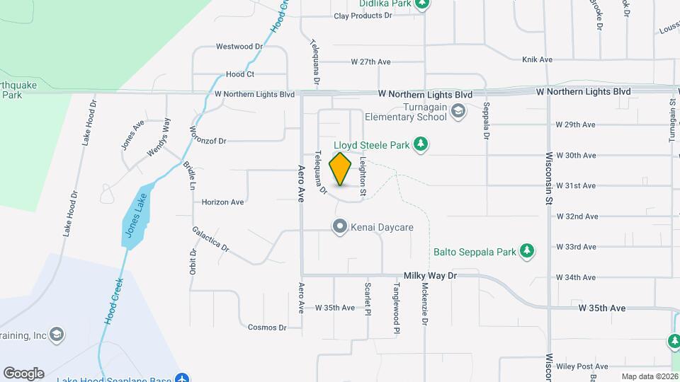 3100 Ward Pl Map and Location Details