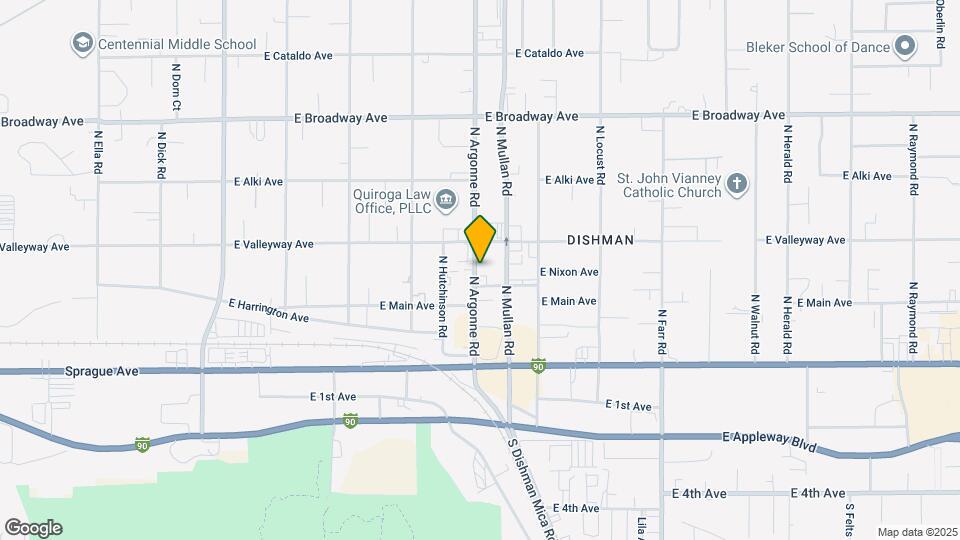 302 N Argonne Rd Mapa y Detalles de la Ubicación