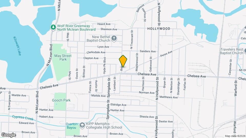 1432 Boxwood St Mapa y Detalles de la Ubicación
