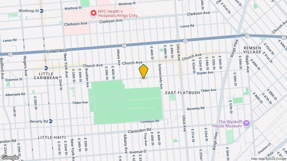 4406 Snyder Ave Map and Location Details