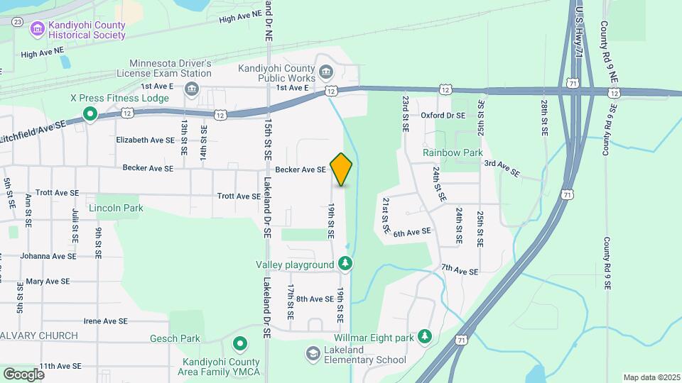 405 19th St SE Map and Location Details