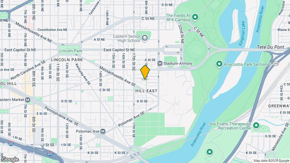 223 18th St SE, Unit 2 Map and Location Details